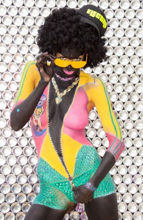 10 melhores imagens de Pintura corporal fotos | African 