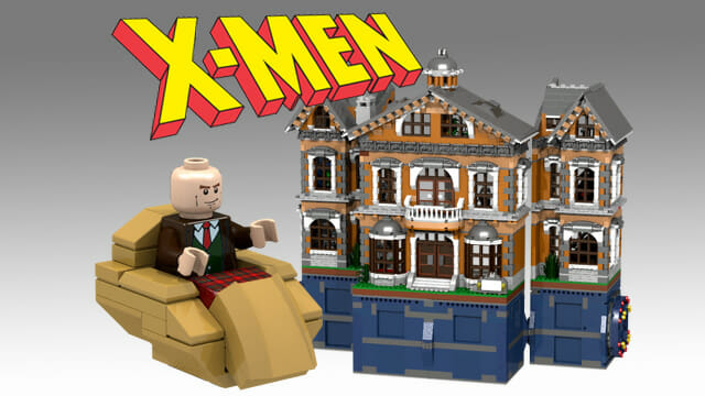 lego x-men marvel wolverine storm danger room