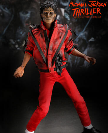 Boneco do Michael Jackson Thriller parece de verdade!