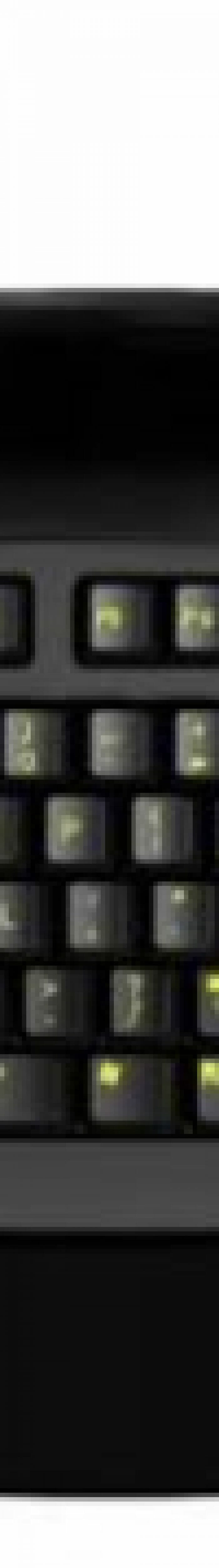 Glow In Dark são adesivos que fazem seu teclado brilhar no escuro