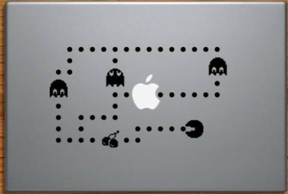 Decore seu MacBook com Adesivos do Pac-Man!
