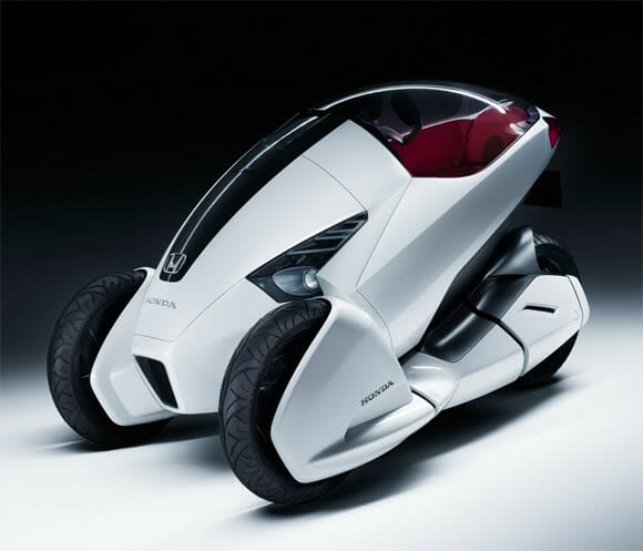 Nova Honda 3R. Uma moto futurista de parar o trânsito!