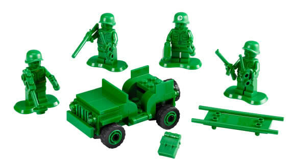 Coleção de Soldadinhos de Plástico da LEGO para voltar no tempo!
