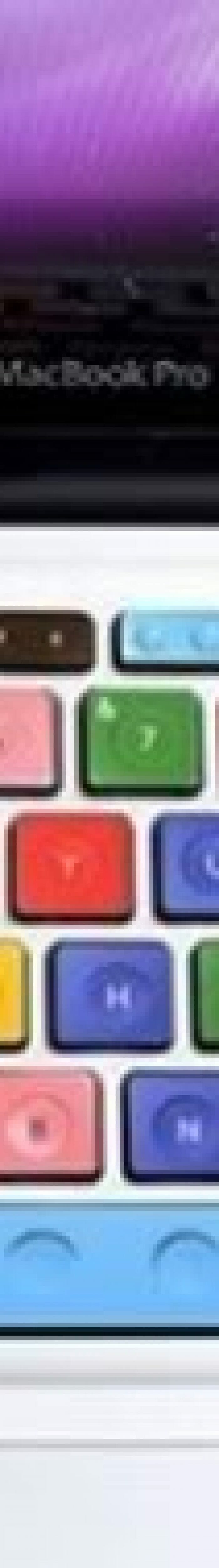 Adesivos Blocos de LEGO para teclado do MacBook
