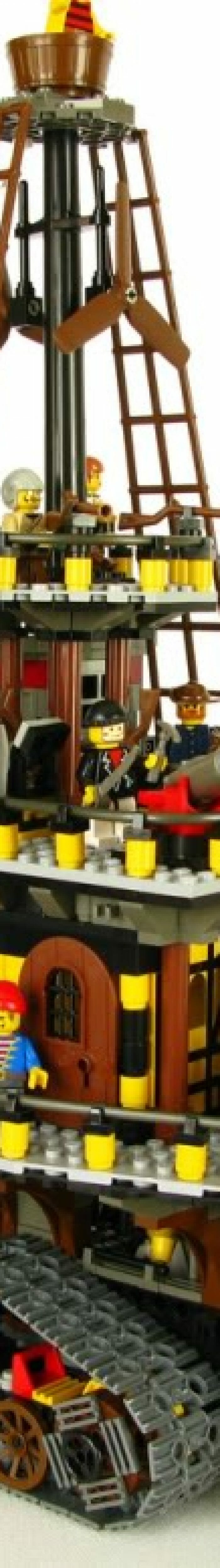 SaltHook - Um Incrível navio de LEGO sobre rodas!