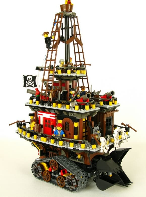 SaltHook - Um Incrível navio de LEGO sobre rodas!
