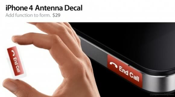 Adesivo “Finalizar Chamada” para iPhone 4