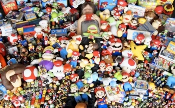 Coleção de menino de 11 anos do Super Mario é de causar inveja aos adultos. (com vídeo)