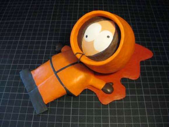 MONTE O SEU: Trava-portas do Kenny de South Park