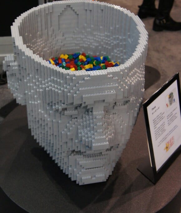 Escultura de LEGO de Nathan Sawaya