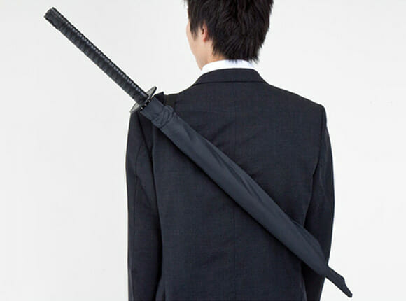 Guarda-chuva espada Samurai.