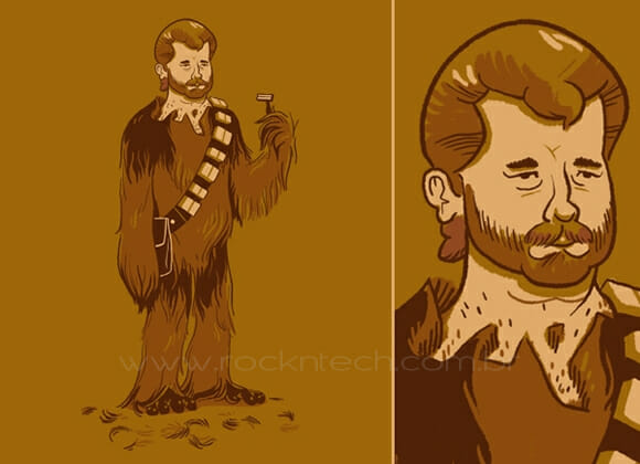 FOTOFUN – O segredo de Chewbacca (ou de George Lucas).