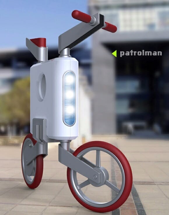 Patrolman – Uma bicicleta com design futurista para driblar os problemas das grandes cidades.