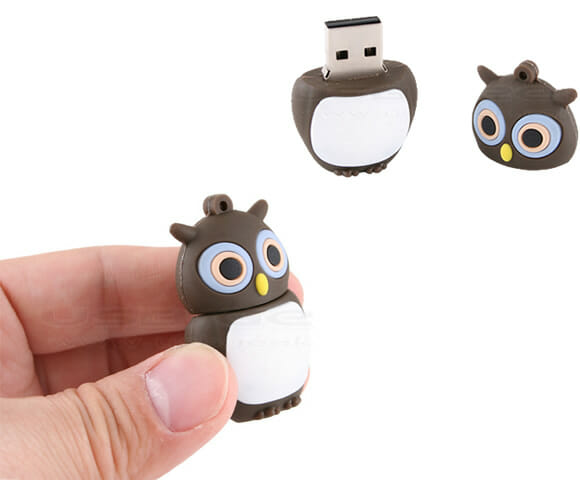 Thumb Owl USB Drive – O Pen drive coruja.