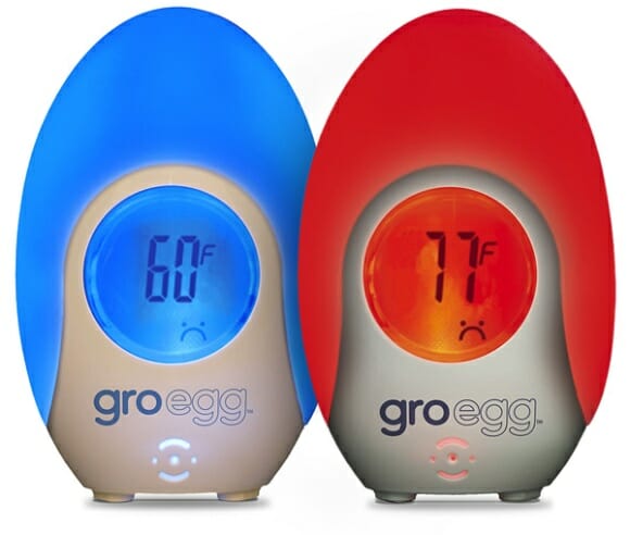 Groegg – Um termômetro que muda de cor de acordo com a temperatura ambiente.