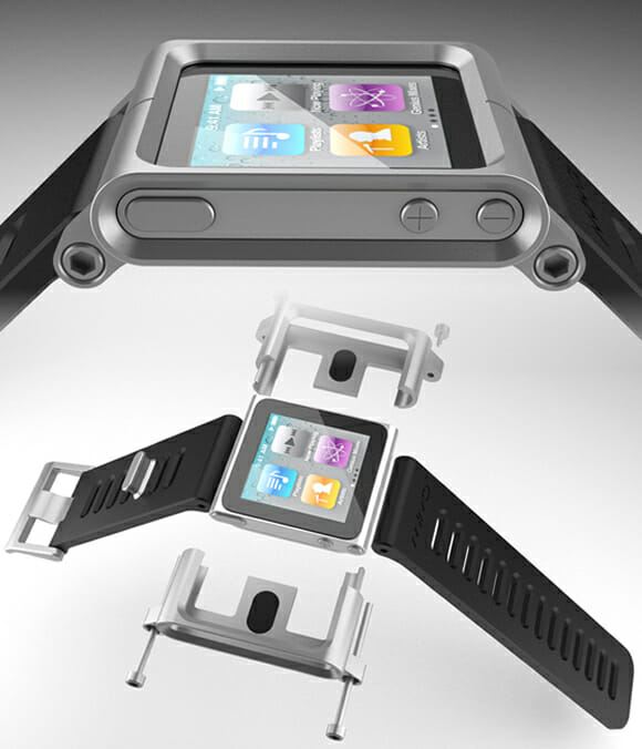 TikTok e Lunatik transformam seu iPod Nano em um relógio multi-touch. (com vídeo)