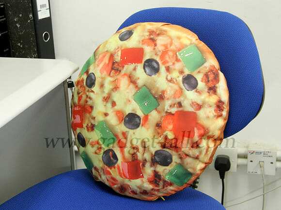 Pizza Cushion - Uma almofada para os loucos por pizza!