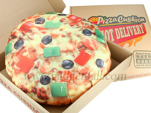 Pizza Cushion - Uma almofada para os loucos por pizza!