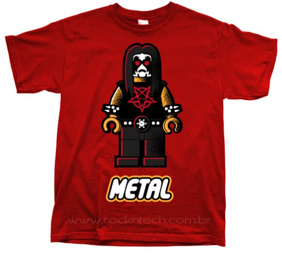 Camiseta Metalego – Para os rockeiros geeks!