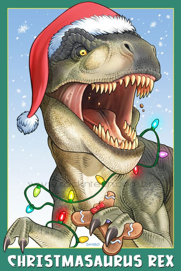 FOTOFUN – Christmasaurus Rex.