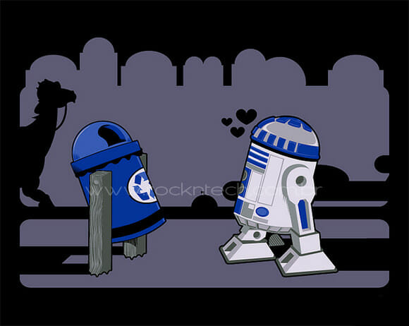 FOTOFUN - R2-D2 em "Dirty Love"!