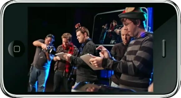 Banda faz show tocando músicas de Natal usando apenas iPhones e iPads. (com vídeo)