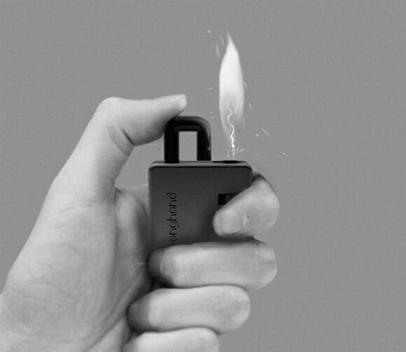 Lock Lighter – O isqueiro que só funciona na mão de seu dono.