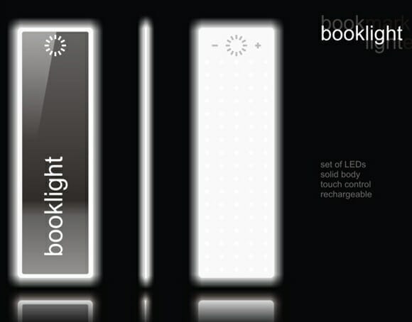 Booklight - Para facilitar a leitura dos seus livros durante a noite.