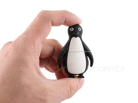 Pen Drive Pinguim.