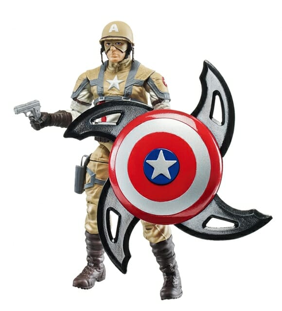 Nova linha de brinquedos Hasbro com o tema Capitão América.