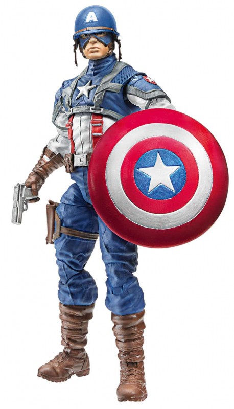 Nova linha de brinquedos Hasbro com o tema Capitão América.