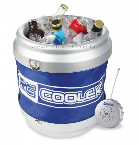 Cooler de cerveja de controle remoto. <br/>O 2º melhor amigo do Homem!