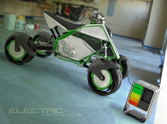 QUAD - Um Quadriciclo futurista ecologicamente correto.