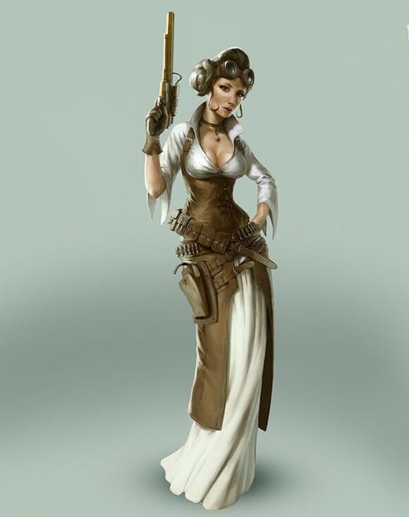 Personagens de Star Wars estilo Steampunk