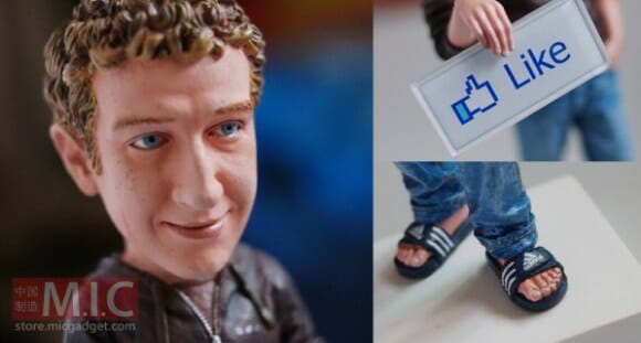 Mark Zuckerberg, criador do Facebook, vira Action Figure.