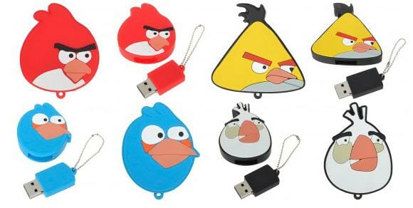 Preparem os estilingues: Angry Birds agora também são pen drives!