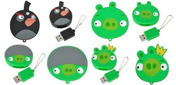 Preparem os estilingues: Angry Birds agora também são pen drives!