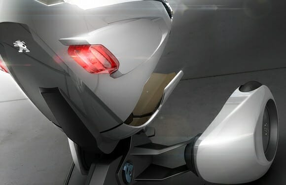 Peugeot XB1 - Uma versão futurista dos transportadores pessoais de hoje em dia.