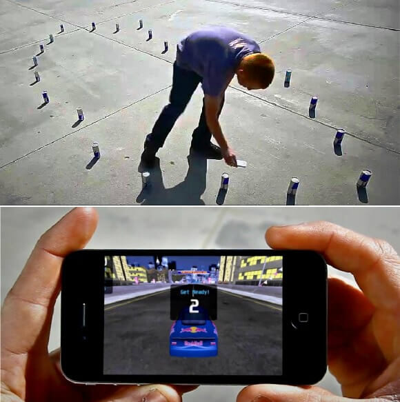 Red Bull lança game de corrida para iPhone baseado em Realidade Aumentada. (com vídeo)