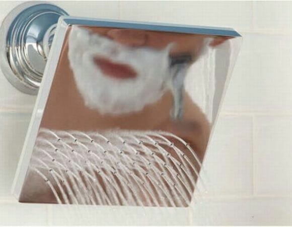 Reflect Shower - O chuveiro perfeito para quem gosta de se barbear no banho!