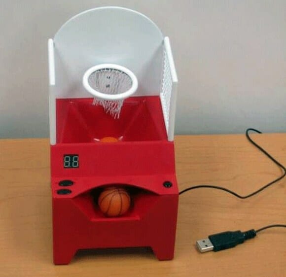 Basketball Desktop - Um acessório USB para quem gosta de basquete.