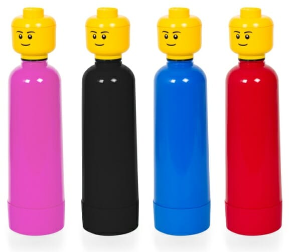 Garrafa d'água oficial da LEGO.