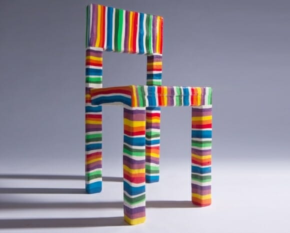Sugar Chair - A cadeira pirulito.