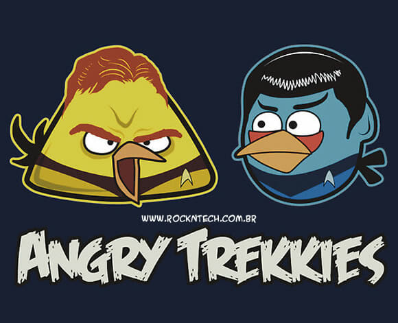 FOTOFUN - Angry Birds + Star Trek = Angry Trek.