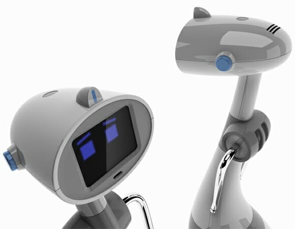Luna - A primeira robô pessoal do mundo que pode receber upgrade!
