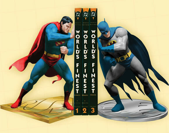 Porta-livros Super Homem vs Batman