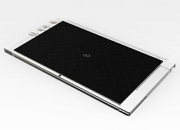 Luce - Um notebook futurista com design transparente.