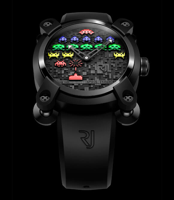 Relógio de pulso dos Space Invaders por apenas 10 mil dólares!