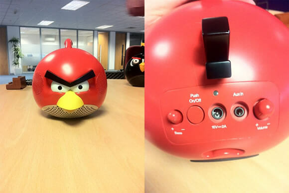 Vem aí os speakers do Angry Birds!