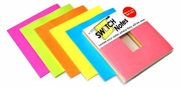 Switch Notes - Para deixar lembretes no interruptor da lâmpada!